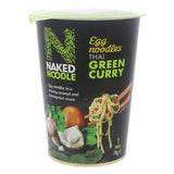 GETIT.QA- Qatar’s Best Online Shopping Website offers NAKED NOODLE THAI GREEN CURRY EGG NOODLES 78 G at the lowest price in Qatar. Free Shipping & COD Available!