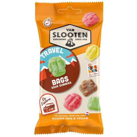 GETIT.QA- Qatar’s Best Online Shopping Website offers VAN SLOOTEN TRAVEL BAGS SOUR GUMMIES 60 G at the lowest price in Qatar. Free Shipping & COD Available!