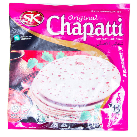 GETIT.QA- Qatar’s Best Online Shopping Website offers SK FROZEN CHAPATTI ORIGINAL 400 G at the lowest price in Qatar. Free Shipping & COD Available!