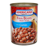 GETIT.QA- Qatar’s Best Online Shopping Website offers AMERICANA FAVA BEANS WITH CUMIN 400 G at the lowest price in Qatar. Free Shipping & COD Available!