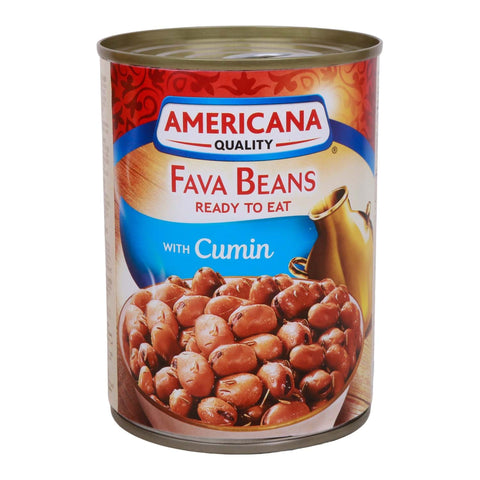 GETIT.QA- Qatar’s Best Online Shopping Website offers AMERICANA FAVA BEANS WITH CUMIN 400 G at the lowest price in Qatar. Free Shipping & COD Available!