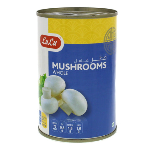 GETIT.QA- Qatar’s Best Online Shopping Website offers LULU WHOLE MUSHROOMS 425 G at the lowest price in Qatar. Free Shipping & COD Available!