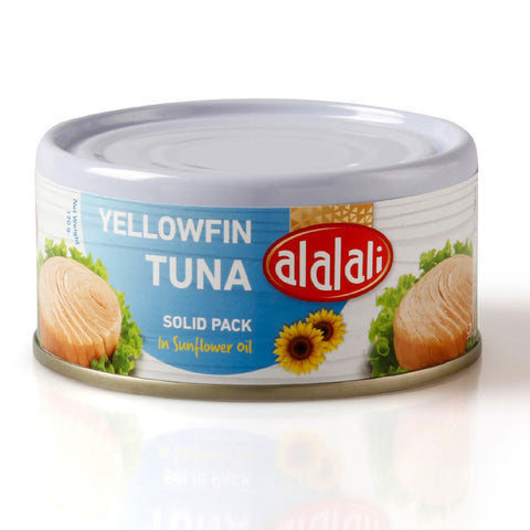 GETIT.QA- Qatar’s Best Online Shopping Website offers AL ALALI YELLOWFIN TUNA IN SUNFLOWER OIL 170 G at the lowest price in Qatar. Free Shipping & COD Available!