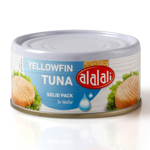 GETIT.QA- Qatar’s Best Online Shopping Website offers AL ALALI YELLOWFIN TUNA SOLID PACK IN WATER 170 G at the lowest price in Qatar. Free Shipping & COD Available!