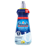 GETIT.QA- Qatar’s Best Online Shopping Website offers FINISH DISHWASHER DETERGENT RINSE AID LIQUID LEMON 400 ML
 at the lowest price in Qatar. Free Shipping & COD Available!