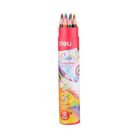 GETIT.QA- Qatar’s Best Online Shopping Website offers DELI COLOR PENCIL CYLDR C00307 12PCS at the lowest price in Qatar. Free Shipping & COD Available!