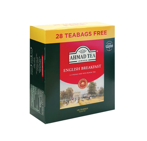 GETIT.QA- Qatar’s Best Online Shopping Website offers Ahmad Tea English Breakfast 100 Teabags + Offer at the lowest price in Qatar. Free Shipping & COD Available!