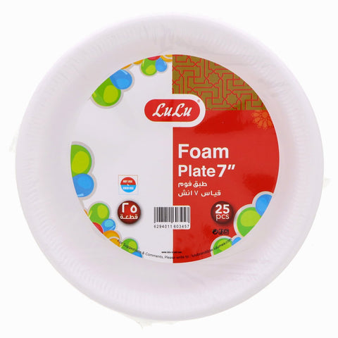 GETIT.QA- Qatar’s Best Online Shopping Website offers LULU FOAM PLATE 7INCH 25PCS at the lowest price in Qatar. Free Shipping & COD Available!