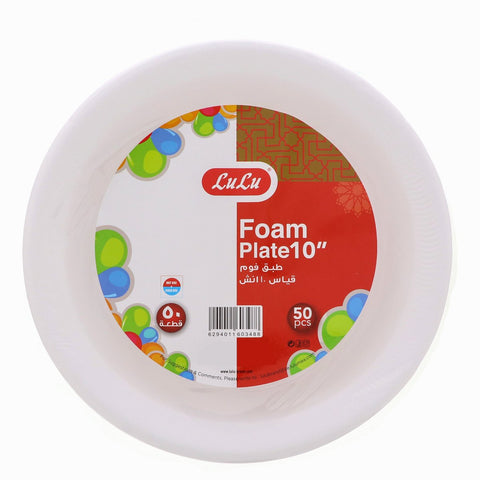 GETIT.QA- Qatar’s Best Online Shopping Website offers LULU FOAM PLATE 10INCH 50PCS at the lowest price in Qatar. Free Shipping & COD Available!