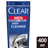 Clear Men's Deep Cleanse Anti-Dandruff Shampoo, 400 ml - GETIT.QA