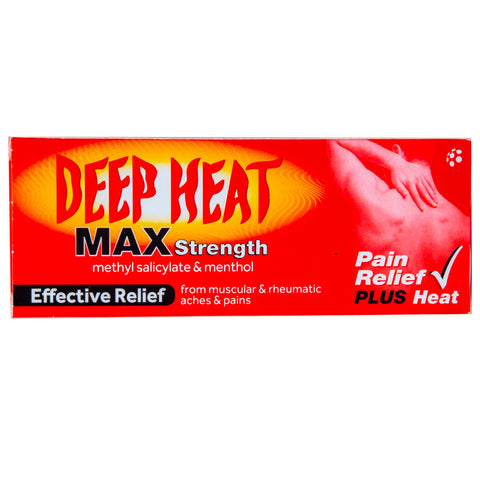 GETIT.QA- Qatar’s Best Online Shopping Website offers DEEP HEAT CREAM MAX STRENGTH 35 G at the lowest price in Qatar. Free Shipping & COD Available!
