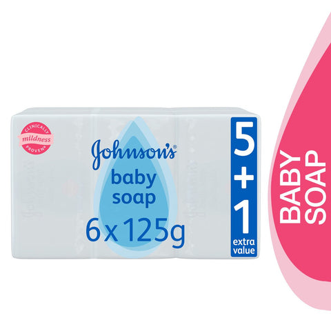 GETIT.QA- Qatar’s Best Online Shopping Website offers JOHNSON'S BABY SOAP 6 X 125 G at the lowest price in Qatar. Free Shipping & COD Available!