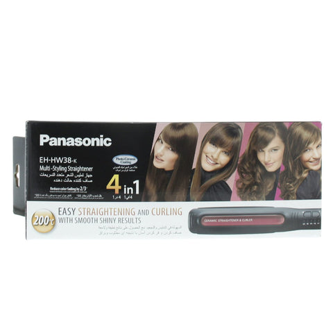 GETIT.QA- Qatar’s Best Online Shopping Website offers PANASONIC HAIR STRAIGHTENER EH-HW38-K685 at the lowest price in Qatar. Free Shipping & COD Available!