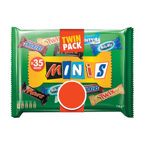 GETIT.QA- Qatar’s Best Online Shopping Website offers GALAXY MIX MINI CHOCOLATE 35 PCS 2 X 710 G at the lowest price in Qatar. Free Shipping & COD Available!