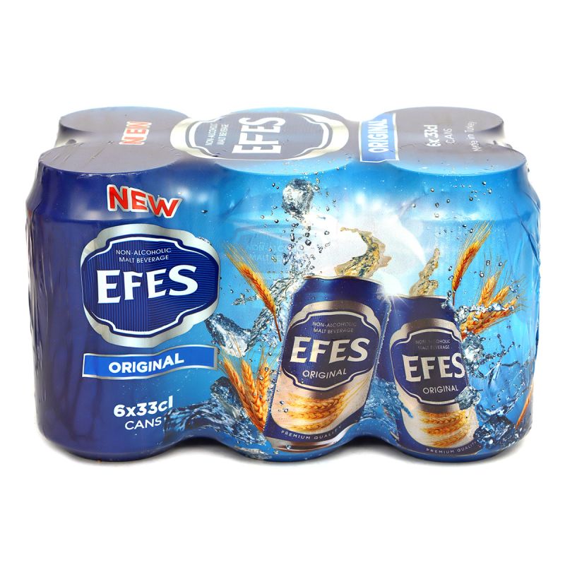 Efes Original Non Alcoholic Malt Beverage 330 ml GETIT.QA