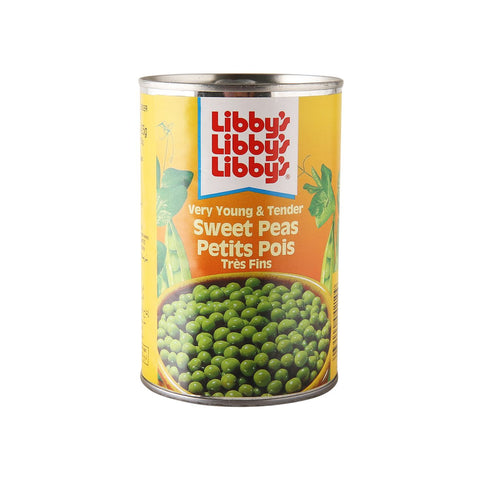 GETIT.QA- Qatar’s Best Online Shopping Website offers LIBBY'S VERY YOUNG AND TENDER SWEAT PEAS 425 G at the lowest price in Qatar. Free Shipping & COD Available!