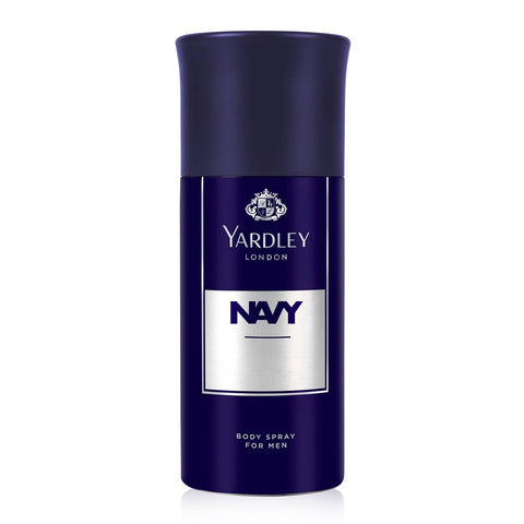 GETIT.QA- Qatar’s Best Online Shopping Website offers YARDLEY NAVY BODY SPRAY FOR MEN 150 ML at the lowest price in Qatar. Free Shipping & COD Available!