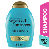 GETIT.QA- Qatar’s Best Online Shopping Website offers OGX SHAMPOO RENEWING + ARGAN OIL OF MOROCCO 385 ML at the lowest price in Qatar. Free Shipping & COD Available!