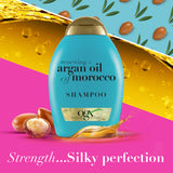 GETIT.QA- Qatar’s Best Online Shopping Website offers OGX SHAMPOO RENEWING + ARGAN OIL OF MOROCCO 385 ML at the lowest price in Qatar. Free Shipping & COD Available!