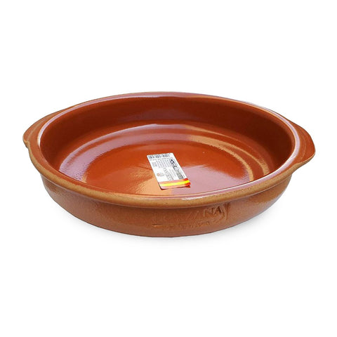 GETIT.QA- Qatar’s Best Online Shopping Website offers CORZANA ROUND BAKING CLAY DISH 30CM RND128 at the lowest price in Qatar. Free Shipping & COD Available!