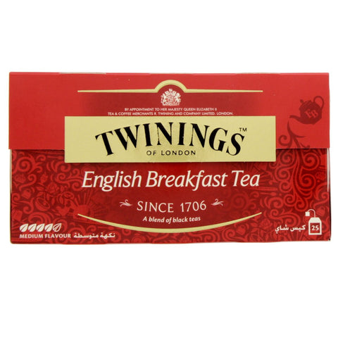 GETIT.QA- Qatar’s Best Online Shopping Website offers TWNGS ENG.BREAKFAST T/BAGS 25S at the lowest price in Qatar. Free Shipping & COD Available!