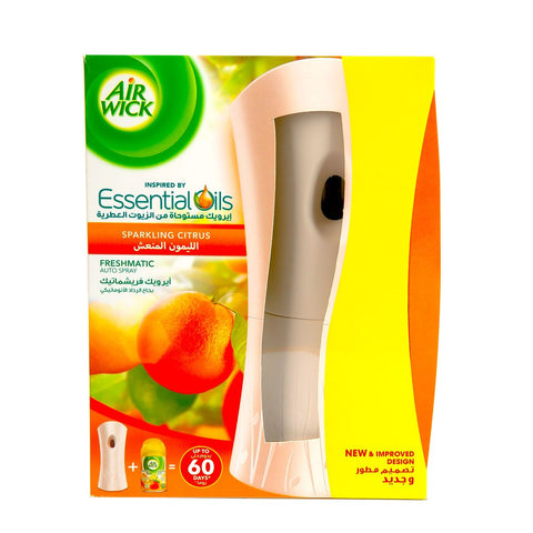 GETIT.QA- Qatar’s Best Online Shopping Website offers AIRWICK FRESHMATIC AUTOSPRAY REFILL SPARKLING CITRUS 250 ML
 at the lowest price in Qatar. Free Shipping & COD Available!