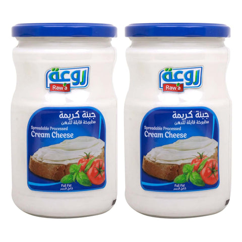 GETIT.QA- Qatar’s Best Online Shopping Website offers Raw'a Spreadable Processed Cream Cheese  Full Fat 2 x 670 g at the lowest price in Qatar. Free Shipping & COD Available!
