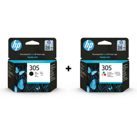 GETIT.QA- Qatar’s Best Online Shopping Website offers HP CARTRIDGE 305 BLACK+ 305 TRI COLOURS at the lowest price in Qatar. Free Shipping & COD Available!