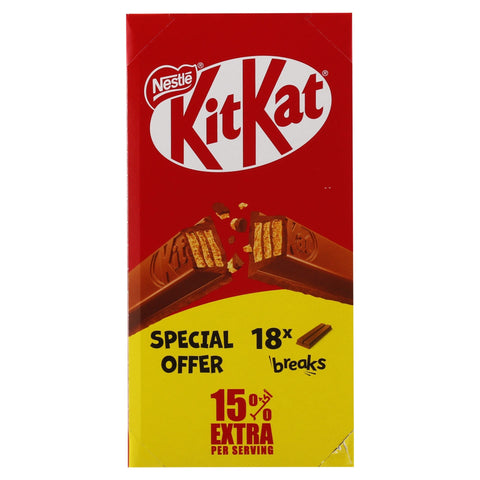 GETIT.QA- Qatar’s Best Online Shopping Website offers Nestle KitKat 2 Fingers Value Pack 18 x 20.5g at the lowest price in Qatar. Free Shipping & COD Available!