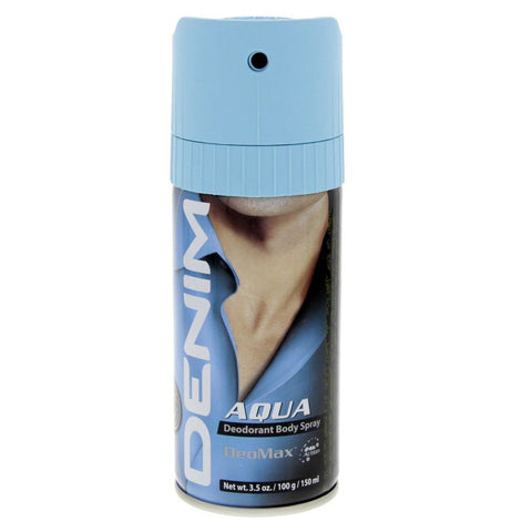 GETIT.QA- Qatar’s Best Online Shopping Website offers DENIM AQUA DEO BODY SPRAY FOR MEN 150 ML at the lowest price in Qatar. Free Shipping & COD Available!