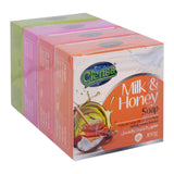 GETIT.QA- Qatar’s Best Online Shopping Website offers Clensa Bath Soap Assorted Combo Pack 4 pcs 400 g at the lowest price in Qatar. Free Shipping & COD Available!