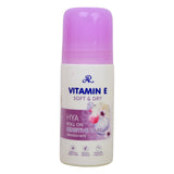 GETIT.QA- Qatar’s Best Online Shopping Website offers AR Vitamin E Soft & Dry HYA Deodorant Roll On 60 ml at the lowest price in Qatar. Free Shipping & COD Available!