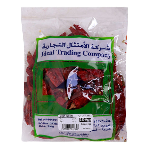 Ideal Red Chilly Long 100 g - GETIT.QA