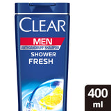 GETIT.QA- Qatar’s Best Online Shopping Website offers CLEAR MEN'S SHOWER FRESH ANTI-DANDRUFF SHAMPOO-- 400 ML at the lowest price in Qatar. Free Shipping & COD Available!