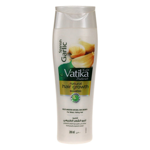 GETIT.QA- Qatar’s Best Online Shopping Website offers DABUR VATIKA SHAMPOO SPANISH GARLIC WEAK & FALLING HAIR 200ML at the lowest price in Qatar. Free Shipping & COD Available!