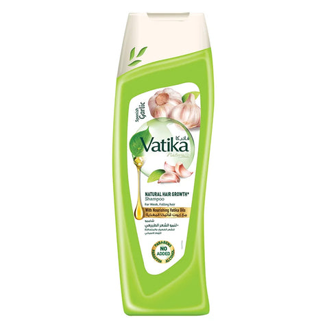 GETIT.QA- Qatar’s Best Online Shopping Website offers DABUR VATIKA SHAMPOO SPANISH GARLIC WEAK & FALLING HAIR 200ML at the lowest price in Qatar. Free Shipping & COD Available!