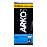 GETIT.QA- Qatar’s Best Online Shopping Website offers Arko After Shave Cream Cool 50 ml at the lowest price in Qatar. Free Shipping & COD Available!