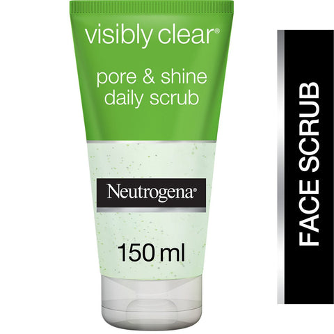 GETIT.QA- Qatar’s Best Online Shopping Website offers NEUTROGENA FACIAL SCRUB VISIBLY CLEAR PORE & SHINE 150 ML at the lowest price in Qatar. Free Shipping & COD Available!