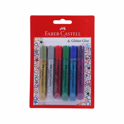 GETIT.QA- Qatar’s Best Online Shopping Website offers FABER CASTELL GLITTER GLUE 6S FCIN220106 at the lowest price in Qatar. Free Shipping & COD Available!