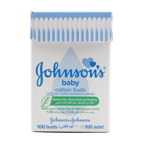 GETIT.QA- Qatar’s Best Online Shopping Website offers JOHNSON'S BABY PURE COTTON BUDS 100 PCS at the lowest price in Qatar. Free Shipping & COD Available!