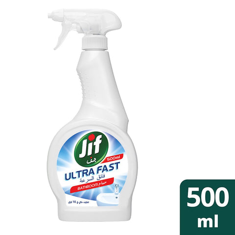 GETIT.QA- Qatar’s Best Online Shopping Website offers JIF ULTRAFAST BATHROOM SPRAY 500ML at the lowest price in Qatar. Free Shipping & COD Available!