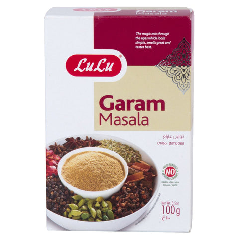 GETIT.QA- Qatar’s Best Online Shopping Website offers LULU GARAM MASALA 100G at the lowest price in Qatar. Free Shipping & COD Available!