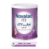 GETIT.QA- Qatar’s Best Online Shopping Website offers NOVALAC IT3 BABY MILK 800G at the lowest price in Qatar. Free Shipping & COD Available!