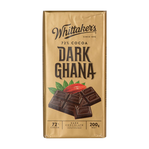 GETIT.QA- Qatar’s Best Online Shopping Website offers WHITTAKER'S DARK GHANA DARK CHOCOLATE 200 G at the lowest price in Qatar. Free Shipping & COD Available!