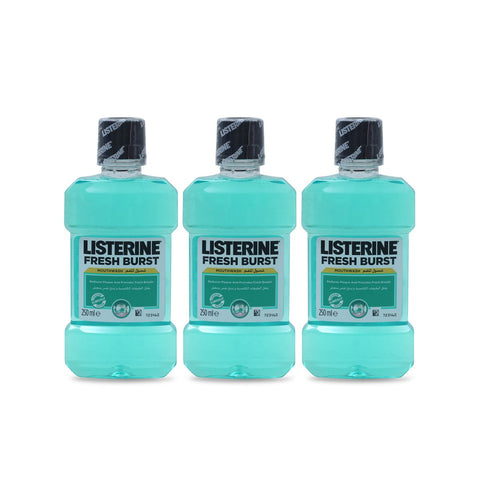 GETIT.QA- Qatar’s Best Online Shopping Website offers LISTERINE MOUTHWASH ASSORTED 3 X 250ML at the lowest price in Qatar. Free Shipping & COD Available!