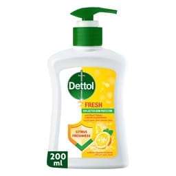 Dettol Fresh Liquid Handwash Pump Citrus & Orange Blossom Scent 200 ml