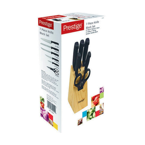 GETIT.QA- Qatar’s Best Online Shopping Website offers PRESTIGE KNIFE BLOCK SET 7PC 50919 at the lowest price in Qatar. Free Shipping & COD Available!