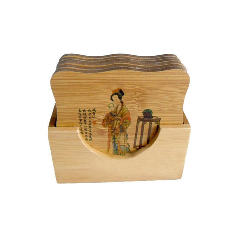 GETIT.QA- Qatar’s Best Online Shopping Website offers HOME BAMBOO COASTER 6PCS S095R at the lowest price in Qatar. Free Shipping & COD Available!