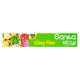 GETIT.QA- Qatar’s Best Online Shopping Website offers SANITA CLING FILM SIZE 450MM X 300M 1PC at the lowest price in Qatar. Free Shipping & COD Available!