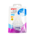 GETIT.QA- Qatar’s Best Online Shopping Website offers PIGEON NIPPLE SOFT TOUCH PERISTALTIC PLUS MEDIUM 3+ MONTHS 2 PCS at the lowest price in Qatar. Free Shipping & COD Available!